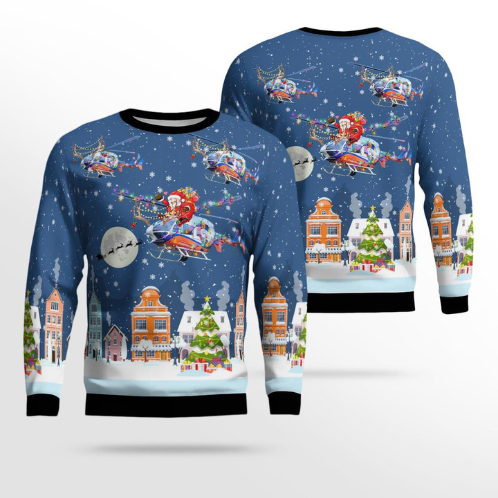 Louisville, Kentucky, Kids Critical Care Transport Team Christmas Ugly Sweater 3D DLSI1611BC04