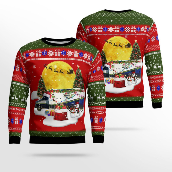 Wagoner EMS Christmas AOP Ugly Sweater NLMP0411BC04