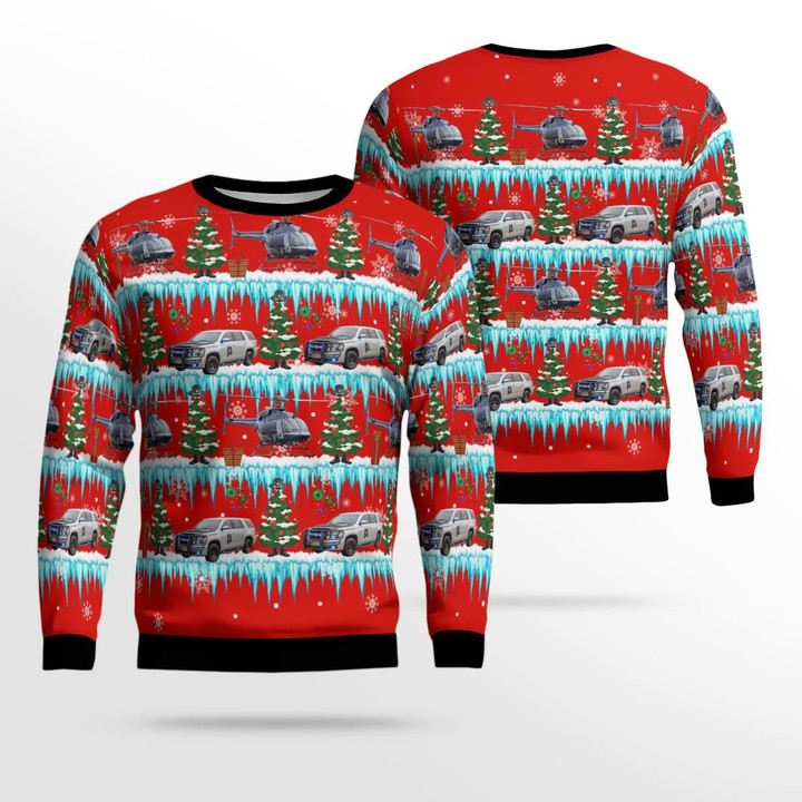 Alabama State Troopers Christmas Ugly Sweater 3D TRTT1110BC05