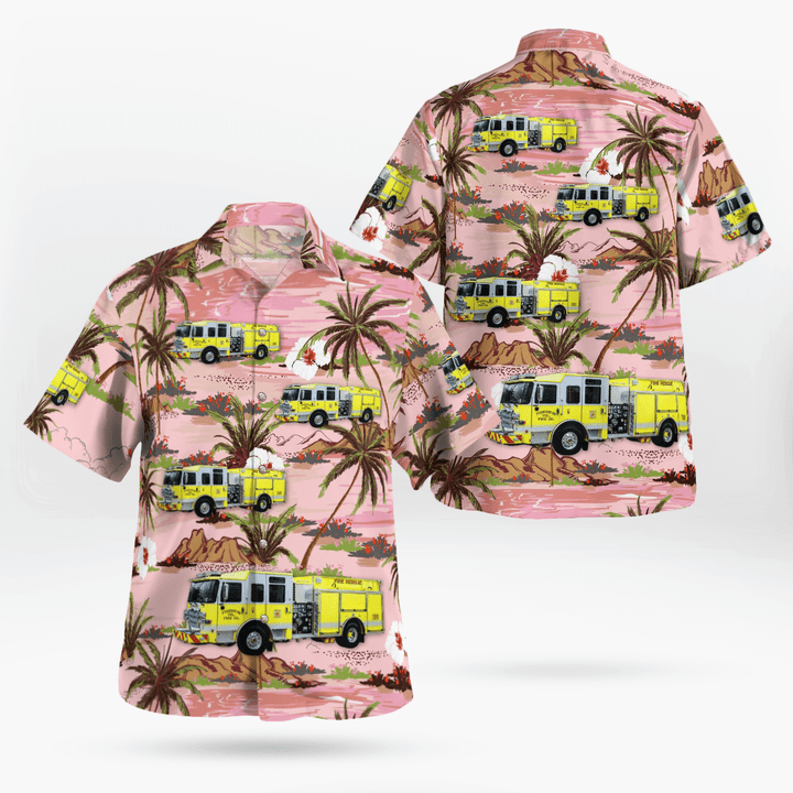 Friedens, Pennsylvania, Friedens Fire Company Hawaiian Shirt DLMP0708PD01