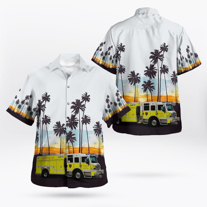Houston Volunteer Fire Company, Delaware Hawaiian Shirt NLMP1101PD08
