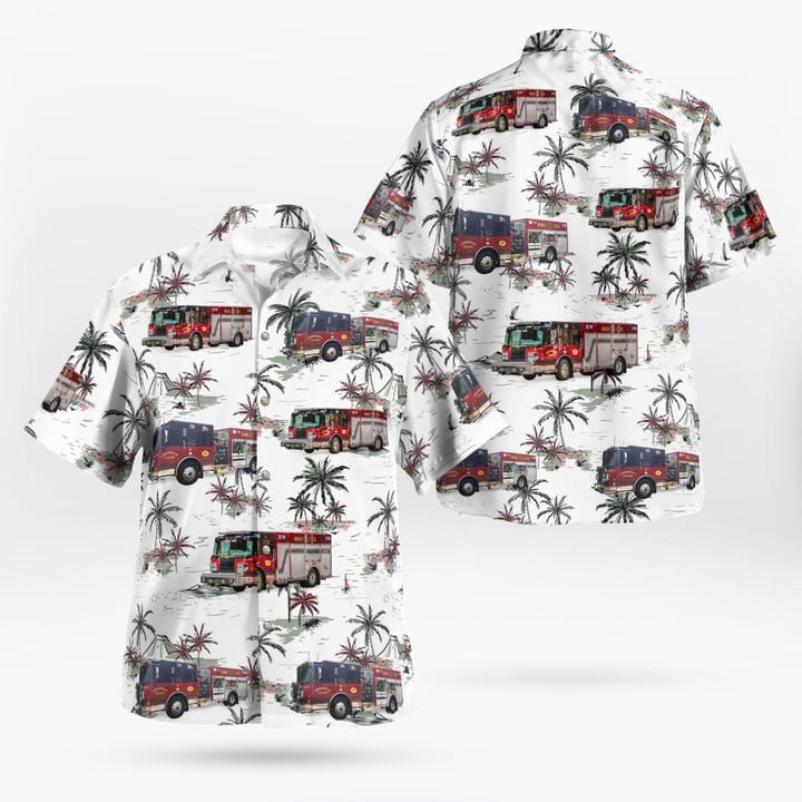 Continental Village Vol. Fire Department, Garrison, New York Hawaiian Shirt NLSI0710BG01