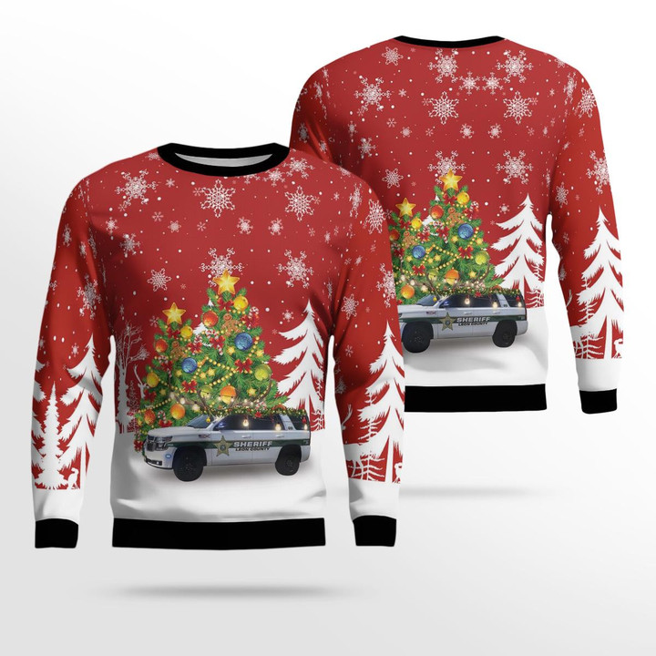Tallahassee, Florida, Leon County Sheriffs Office Tahoe AOP Ugly Sweater DLHH2411BG03