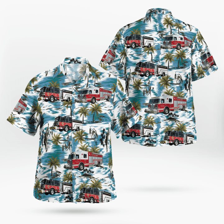 St. Lucie County Fire District Hawaiian Shirt DLTT0805PD05