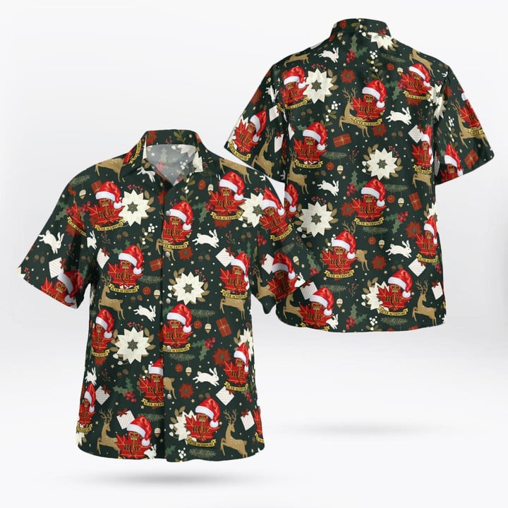 Royal Canadian Army Cadets Christmas Hawaiian Shirt NLSI0811BG08