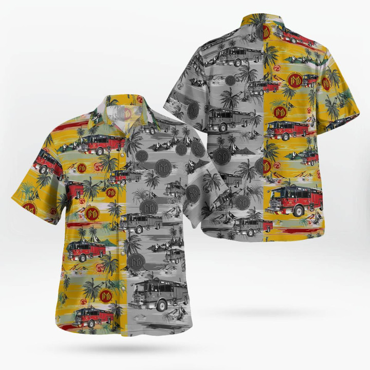 MISSION, TEXAS, MISSION FIRE DEPARTMENT Engine 1 HAWAIIAN SHIRT DLHH0804PT06