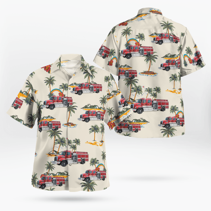 Anderson, South Carolina, Anderson County Fire Service/ Starr Fire Department Station 4 Hawaiian Shirt DLSI0806PD03