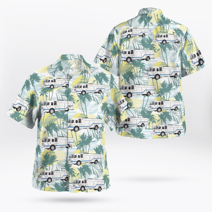 Slate Hill, New York, Slate Hill Fire District Hawaiian Shirt DLTT0103PD01
