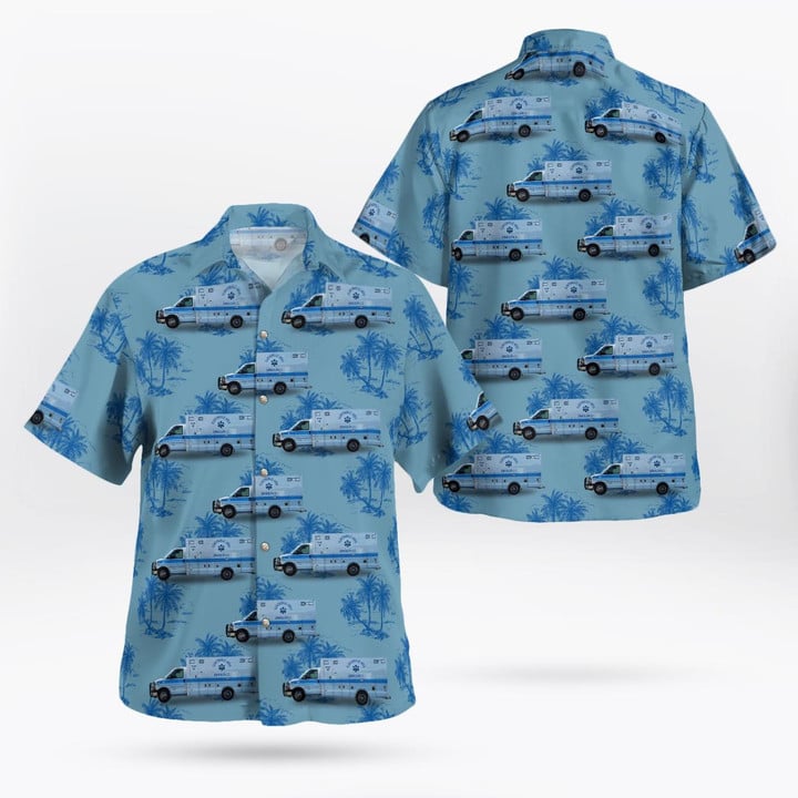 Clintonville, Wisconsin, Clintonville Area Ambulance Service Hawaiian Shirt DLHH0501PD05