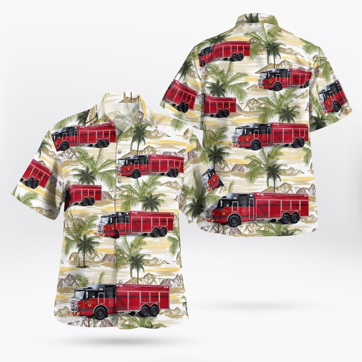 Sunnyvale, California, Sunnyvale Fire Department - Rescue Hawaiian Shirt DLMP2702PD01