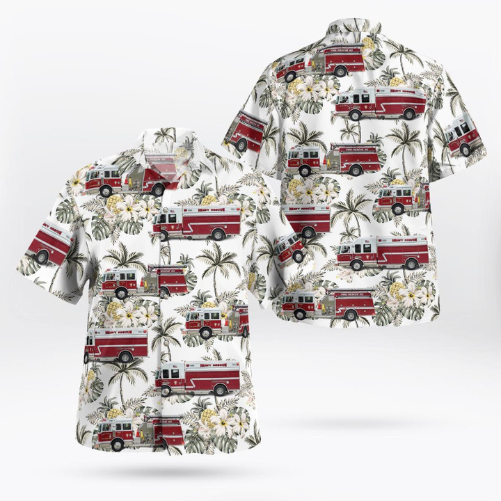 South Deerfield Fire District, Massachusetts Hawaiian Shirt NLMP0301PD01