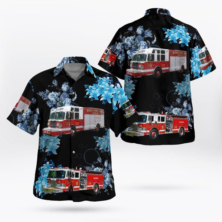 West Fort Ann, New York, West Fort Ann Fire Company Hawaiian Shirt DLMP2102PD07