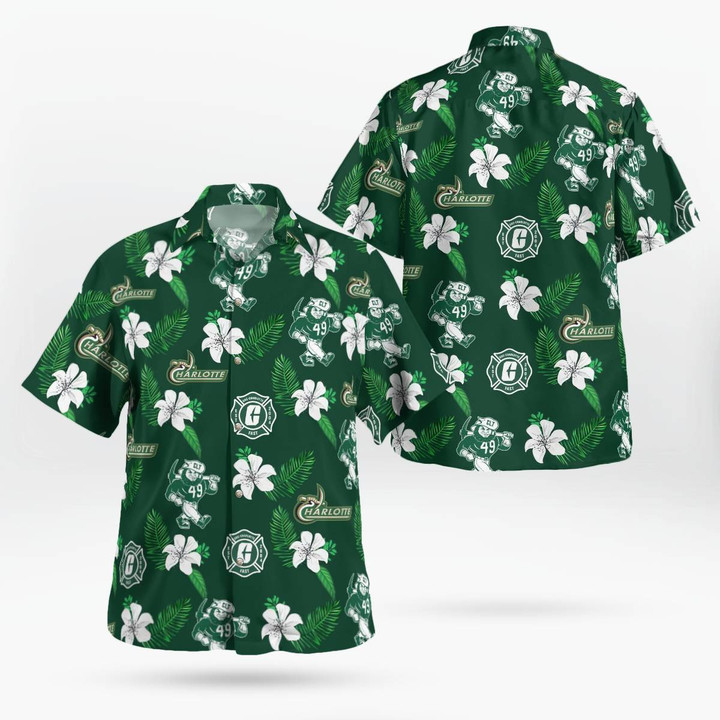 UNC Charlotte Fire and Safety Technologist Club (FAST) Hawaiian Shirt DLSI1503PT01