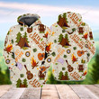 Let's Go camping Pattern Hoodie 3D 3HO-I4X3