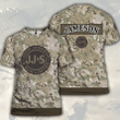Jameson Irish Whiskey Camouflage 3D T-shirt 3TS-T5S0
