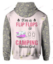 Flip Flops Camping Girl Hoodie 3D 3HO-S5S3