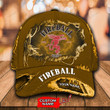 Fireball Cinnamon Whisky (Your Name) 3D Cap Nicegift 3DC-I0Q2