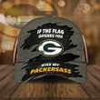 NFL Green Bay Packers If The Flag Offends You Kiss My Packersass 3D Cap Nicegift 3DC-M5L3