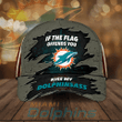 NFL Miami Dolphins If The Flag Offends You Kiss My Dolphinsass 3D Cap Nicegift 3DC-E0X6