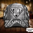 NFL New Orleans Saints (Your Name) 3D Cap Nicegift 3DC-P9P8