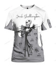 Jack Skellington 3D T-shirt Nicegift 3TS-D4N0