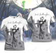 Jack Skellington 3D T-shirt Nicegift 3TS-D4N0
