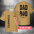 Dad Bod Powered By Guinness (Your Name) Hawaii 3D Shirt Nicegift 3HS-L4O5