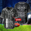 NFL Las Vegas Raiders (Your Name) Baseball Jersey Nicegift BBJ-F5T2
