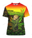 Groot (Your Name) 3D T-shirt Nicegift 3TS-G0F4