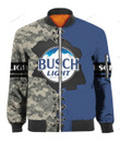 Busch Light Bomber Jacket Nicegift 3BB-T7X9