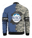 Busch Light Bomber Jacket Nicegift 3BB-T7X9