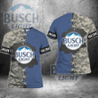 Busch Light 3D T-shirt Nicegift 3TS-Z2E4