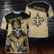 NFL New Orleans Saints 3D T-shirt Nicegift 3TS-S7X6