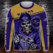 NFL Baltimore Ravens (Your Name) Crewneck Sweatshirt Nicegift 3CS-M5R0