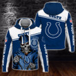 NFL Indianapolis Colts (Your Name) Zip Hoodie 3D Nicegift 3ZH-R5E0