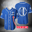 Michelob ULTRA (Your Name) Born To Drinking Forced To Work Baseball Jersey Nicegift BBJ-Q8W7