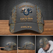 NFL Indianapolis Colts (Your Name) Damn Right I Am A Colts Fan Now And Forever 3D Cap Nicegift 3DC-M5S4