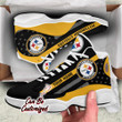 NFL Pittsburgh Steelers (Your Name) Air Jordan 13 Shoes Nicegift AJD-X7F5