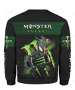 Groot Venom Monster Energy (Your Name) Crewneck Sweatshirt Nicegift 3CS-D3I6