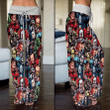 Horror Women's High-waisted Straight-leg Trousers Nicegift HST-X7D0