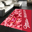 Miller High Life Area Rug Nicegift SQR-B9P2