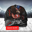 NFL San Francisco 49ers (Your Name) 3D Cap Nicegift 3DC-O9A0
