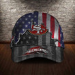 NFL San Francisco 49ers (Your Name) 3D Cap Nicegift 3DC-C9D2