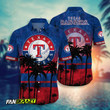 MLB Texas Rangers Hawaii 3D Shirt Nicegift 3HS-C9N3