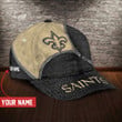 NFL New Orleans Saints (Your Name) 3D Cap Nicegift 3DC-V6V1