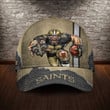 NFL New Orleans Saints (Your Name) 3D Cap Nicegift 3DC-C8L1