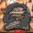 NFL New Orleans Saints (Your Name) 3D Cap Nicegift 3DC-D0H8