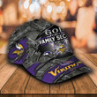 NFL Minnesota Vikings (Your Name) 3D Cap Nicegift 3DC-Y4N4