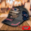 NFL New England Patriots (Your Name) 3D Cap Nicegift 3DC-Q7U1
