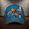 NFL Detroit Lions (Your Name) 3D Cap Nicegift 3DC-F2M9